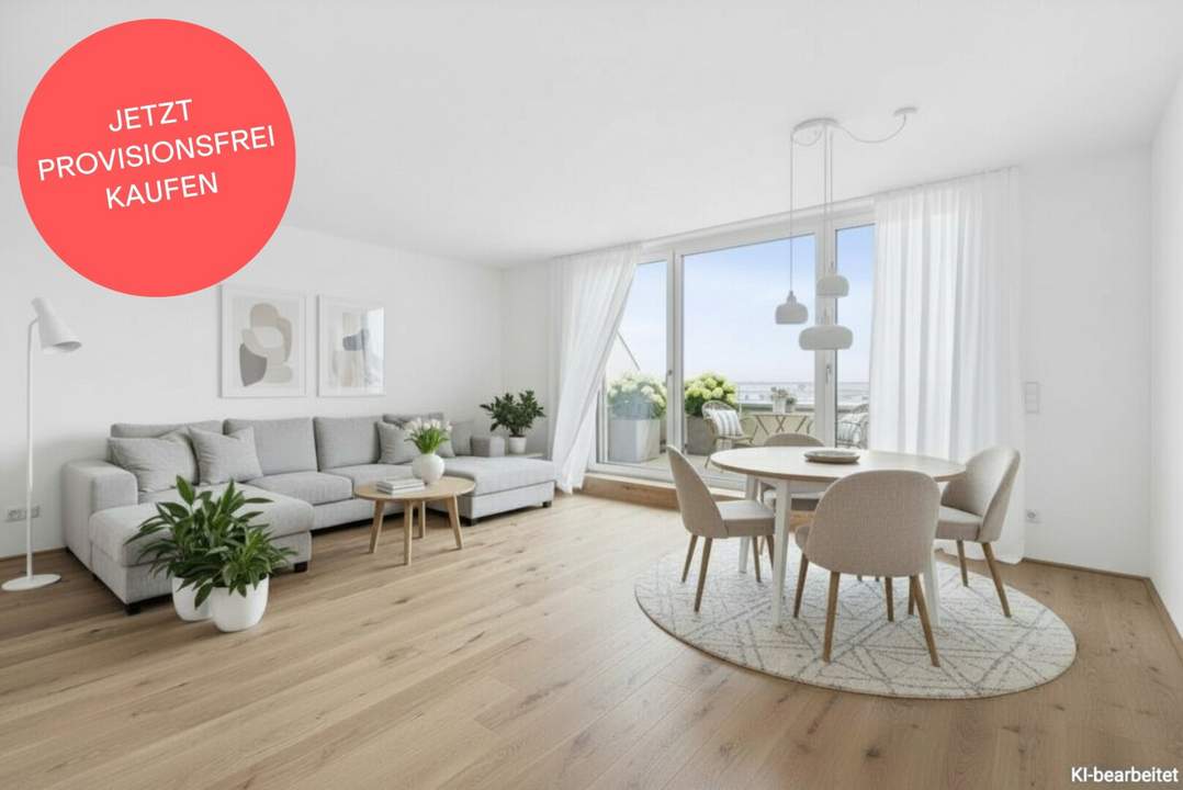 PROVISIONSFREI! Traumhafte 4-Zimmer-Familienwohnung | Zwei Bäder, große Terrasse, Fernblick | Provisionsfrei