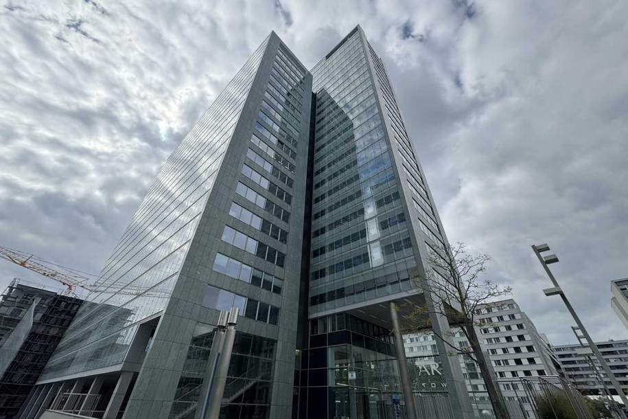 Ares Tower - moderne Büroflächen, Gewerbeobjekt-miete, 13,90,€, 1220 Wien 22., Donaustadt