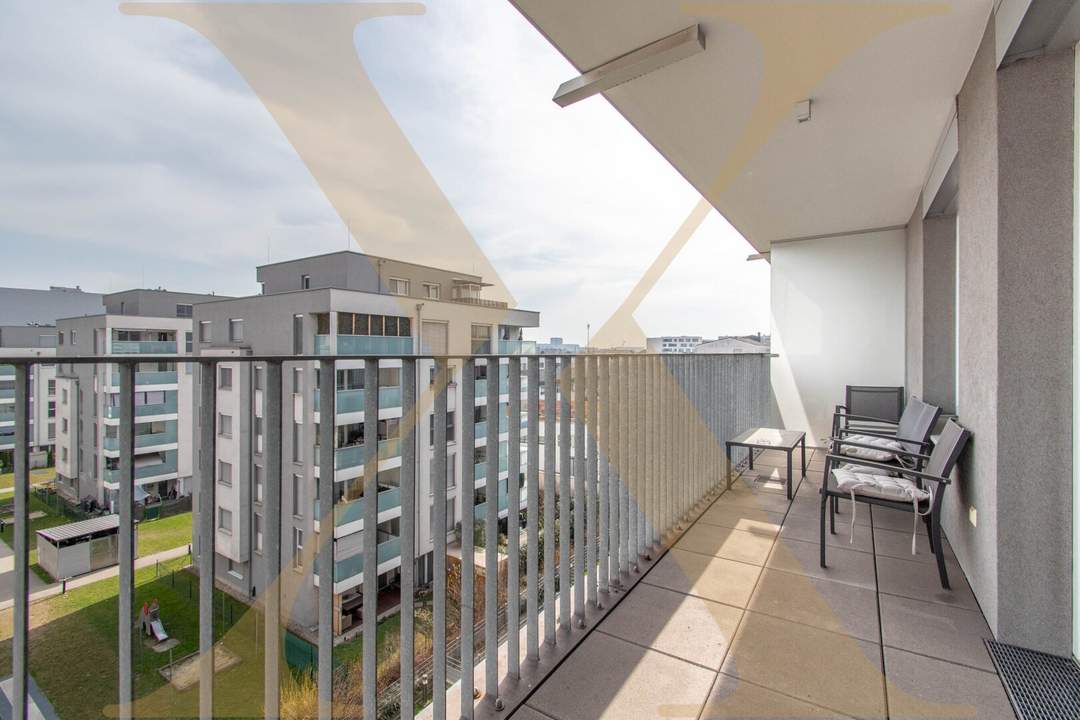 Moderne 2-Zimmer-Wohnung mit Einbauküche und großzügiger Loggia in Linz nähe WIFI zu vermieten!