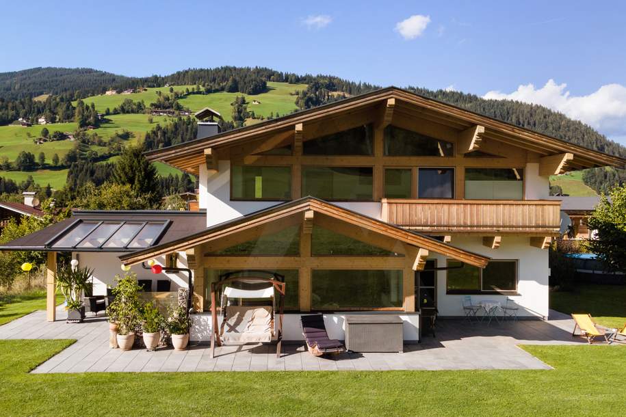 Einfamilienhaus in Traumlage - Ski in/Ski out, Haus-miete, 6.780,00,€, 6365 Kitzbühel