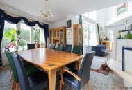 RESIDIEREN BEIM ROTEN BERG II GARAGE II SAUNA II NEUE PV-ANLAGE II 6 ZIMMER II 4 BÄDER II 54m² WOHNZIMMER MIT KAMIN II 2 TERRASSEN II BALKON II GARTEN II GROSSER KELLER