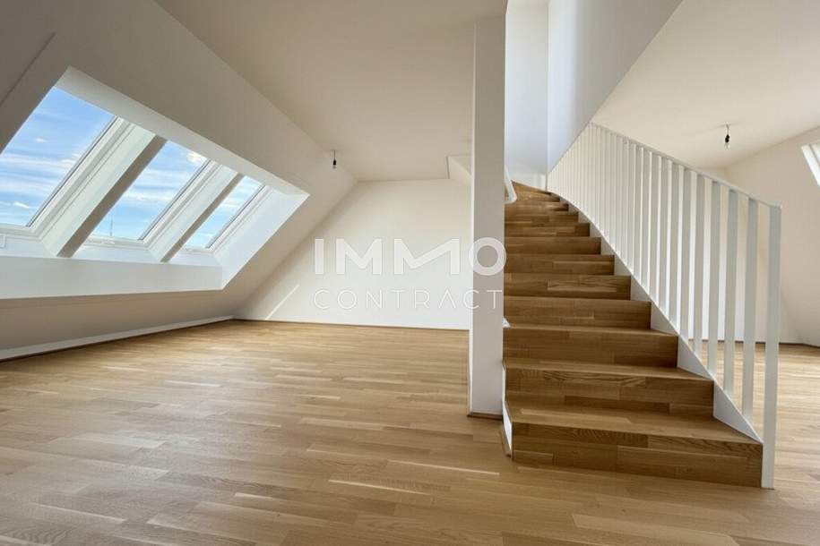 Luxuriöse Dachgeschoßwohnung mit privatem Liftzugang und Panorama-Dachterrasse, Wohnung-kauf, 269.000,€, 1210 Wien 22., Donaustadt