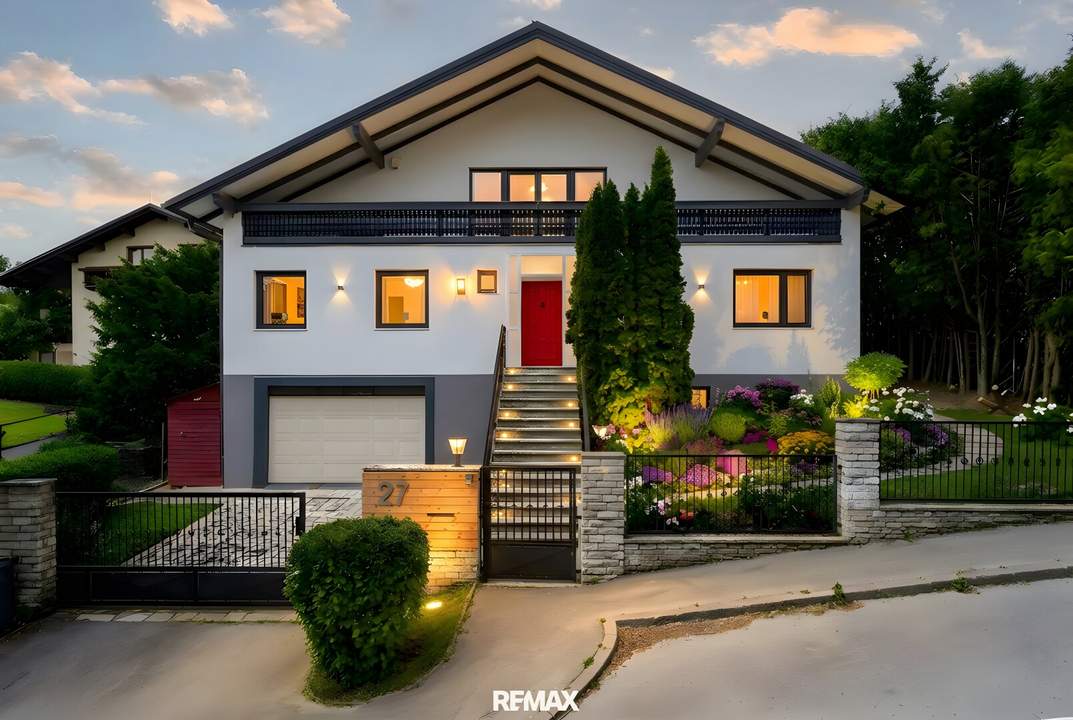 Sonnige Villa auf 1.052m2 Eigengrund am Ölberg