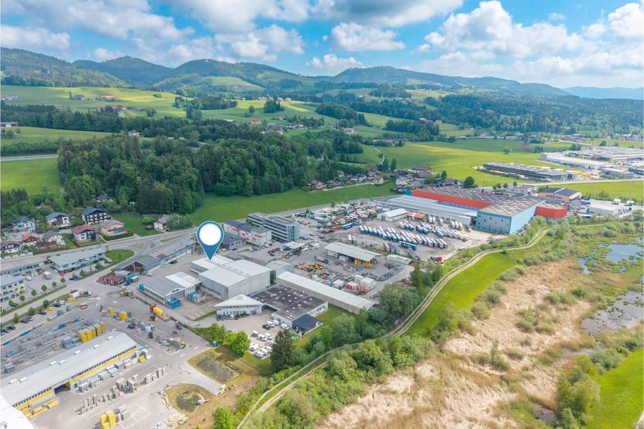Lagerhalle mit optimaler Verkehrsanbindung in Thalgau, Gewerbeobjekt-miete, 5.330,00,€, 5303 Salzburg-Umgebung