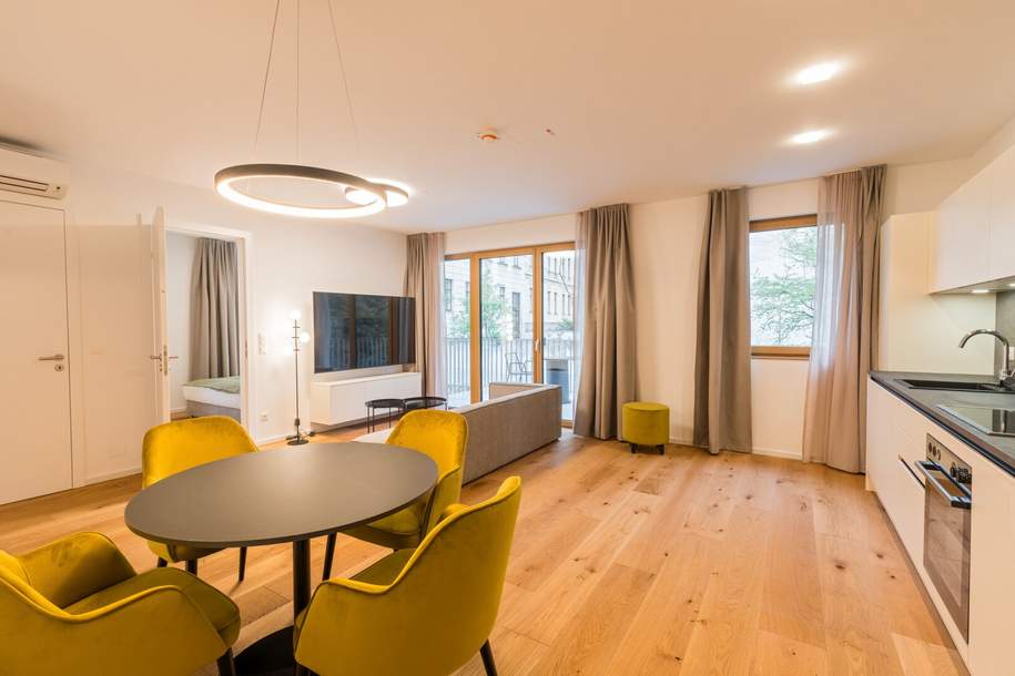 Modernes Wohnen in Bestlage - mit 2 Balkonen und hochwertiger Ausstattung in 1080 Wien - anna8 | apartments, Wohnung-miete, 1.983,46,€, 1080 Wien 8., Josefstadt