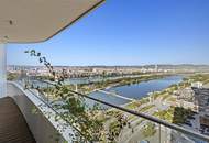 WOLKENKRATZER an der DONAU ++ DREI Zimmer mit Skyline-View