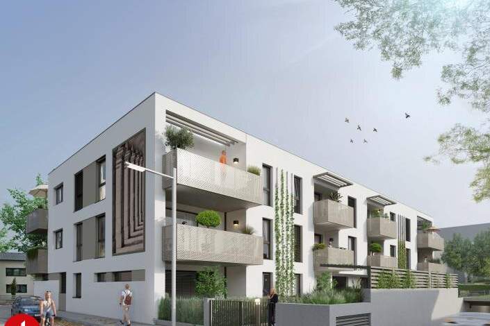 HOCHWERTIGE 3-ZIMMER-WOHNUNG MIT KLIMA, LOGGIA & BALKON, Wohnung-miete, 1.700,11,€, 2320 Bruck an der Leitha