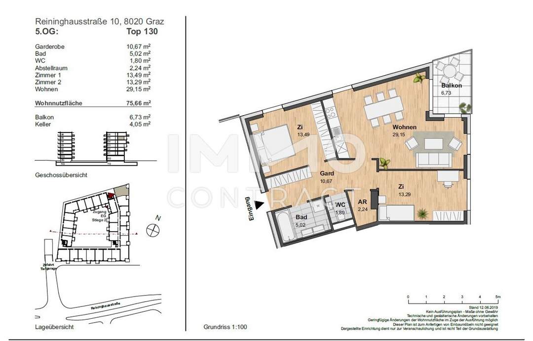 JETZT TOPAKTION: EIN MONAT MIETFREI !!! 3-ZIMMERWOHNUNG MIT TOPAUSSTATTUNG IM NEUEN REININGHAUS