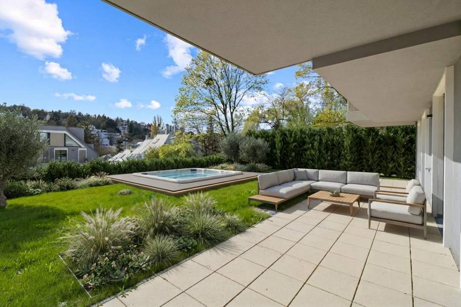 Exklusive 5 Zimmer Gartenwohnung mit großzügigem Privatgarten, Wohnung-kauf, 1.793.500,€, 1190 Wien 19., Döbling