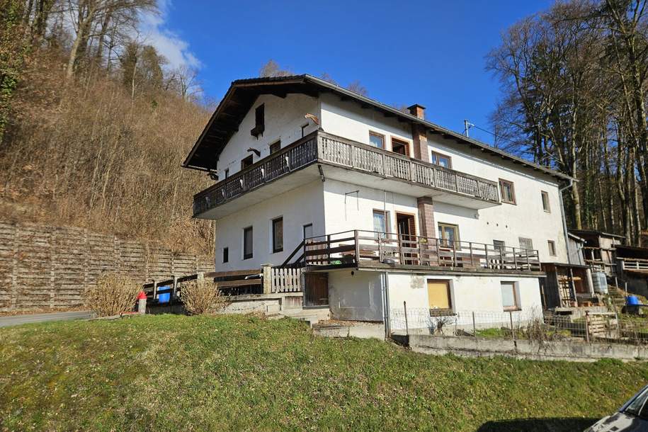 Sanierungsbedürftiges Haus in Aussichtslage, Haus-kauf, 135.000,€, 5121 Braunau am Inn