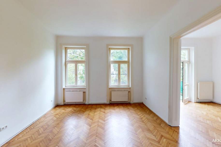 Stilvolle Altbauwohnung mit Grünblick & klassischem Wiener Charme in Penzing, Wohnung-kauf, 377.500,€, 1140 Wien 14., Penzing