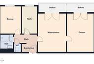 Frisch renovierte 3-Zimmer-Wohnung inkl. Garage in Bregenz-Vorkloster
