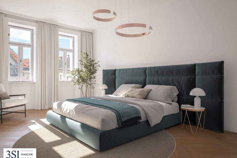 Altbau-Luxus: Hochwertig renoviert, zentral gelegen, stilvoll wohnen, Wohnung-kauf, 620.000,€, 1090 Wien 9., Alsergrund