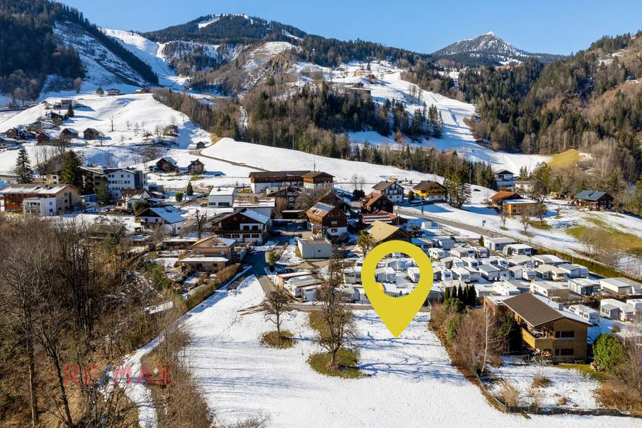 Wohnen am Sonnenhang vom Brandnertal - Grundstück in Bürserberg, Grund und Boden-kauf, 6707 Bludenz