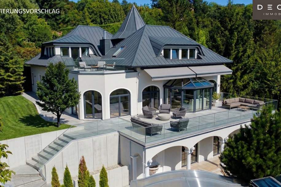 LUXUSVILLA IN GRÜNER BESTLAGE AM SONNENHANG, Haus-kauf, 1.850.000,€, 2372 Mödling