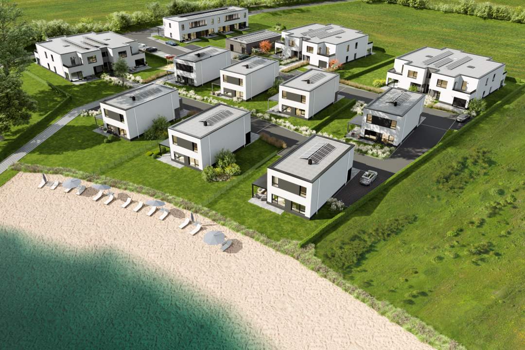 3-Zimmer-Gartenwohnung mit 146 m² Eigengarten und Terrasse am See - PREISVORTEIL sichern!