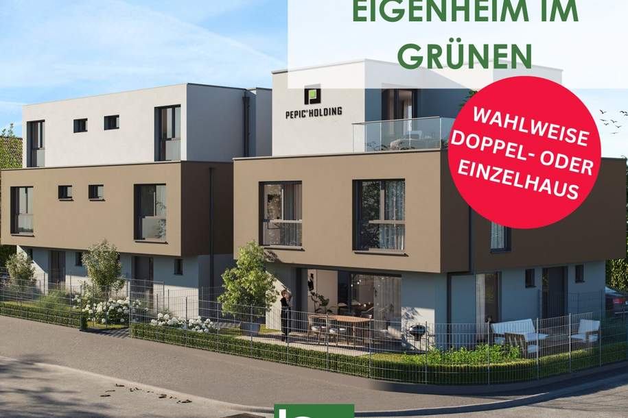 Ihr neues Zuhause in Wien Hirschstetten: Stilvolle Doppelhaushälfte mit großzügiger Freifläche! - JETZT ZUSCHLAGEN, Haus-kauf, 749.001,€, 1220 Wien 22., Donaustadt