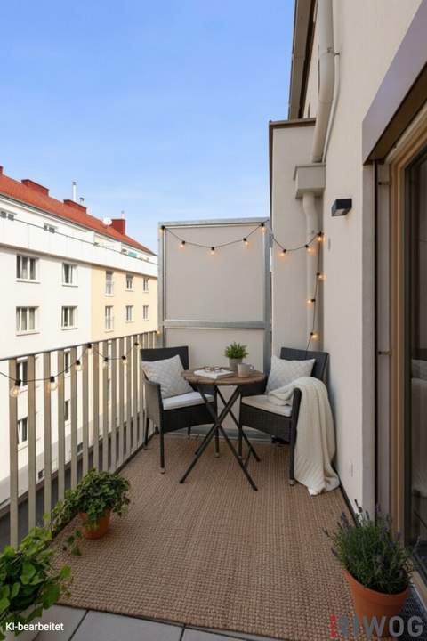 ERSTBEZUG mit BALKON | Nähe Alte Donau | Fernwärme | TG-Stellplatz optional | Ideal für Anleger oder Eigennutzer | Nachhaltiges Projekt