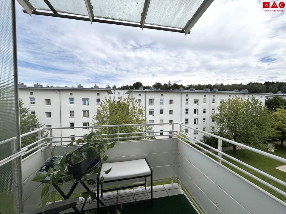 3-Zimmer-Wohnung in Ebelsberg – ca. 75 m² mit Balkon & Tiefgarage, ab 01.11.2025 verfügbar – Nähe Pichlingersee & Schiltenberg-Hügel!