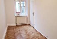 REMBRANDTSTRASSE, teilsanierte 89 m2 Altbau, 3 Zimmer, Extraküche, Wannenad, Parketten, 1. Liftstock, WG-geeignet, Augarten-Nähe