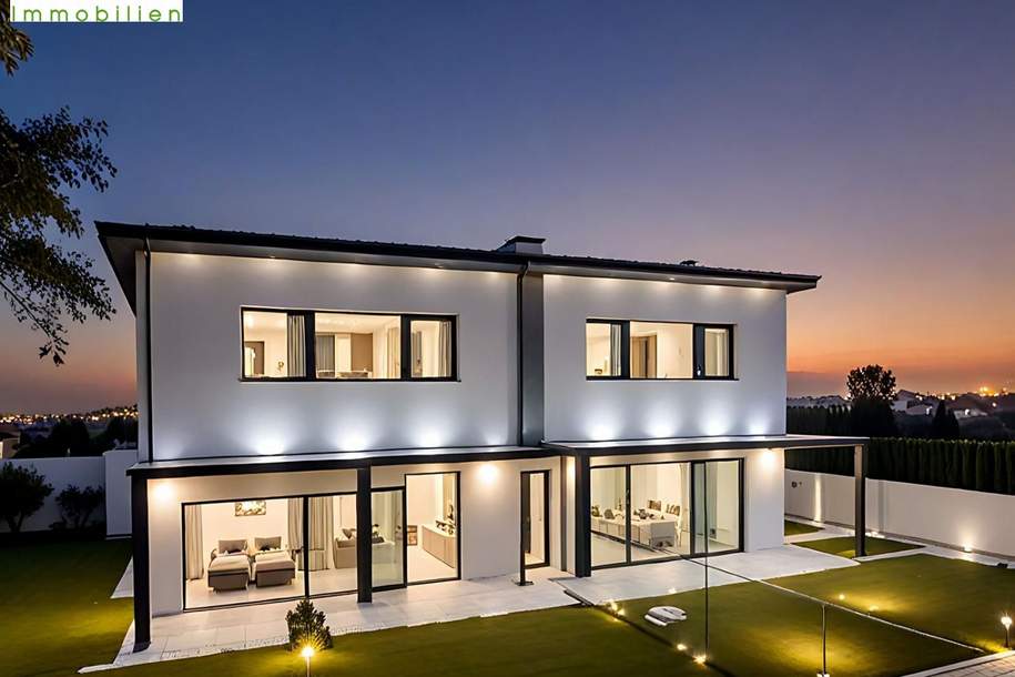 NEUBAU-DOPPELHAUSHÄLFTEN IN BESTLAGE | MODERNES DESIGN | PRIVATE GÄRTEN & TERRASSEN, Haus-kauf, 503.932,€, 9020 Klagenfurt(Stadt)