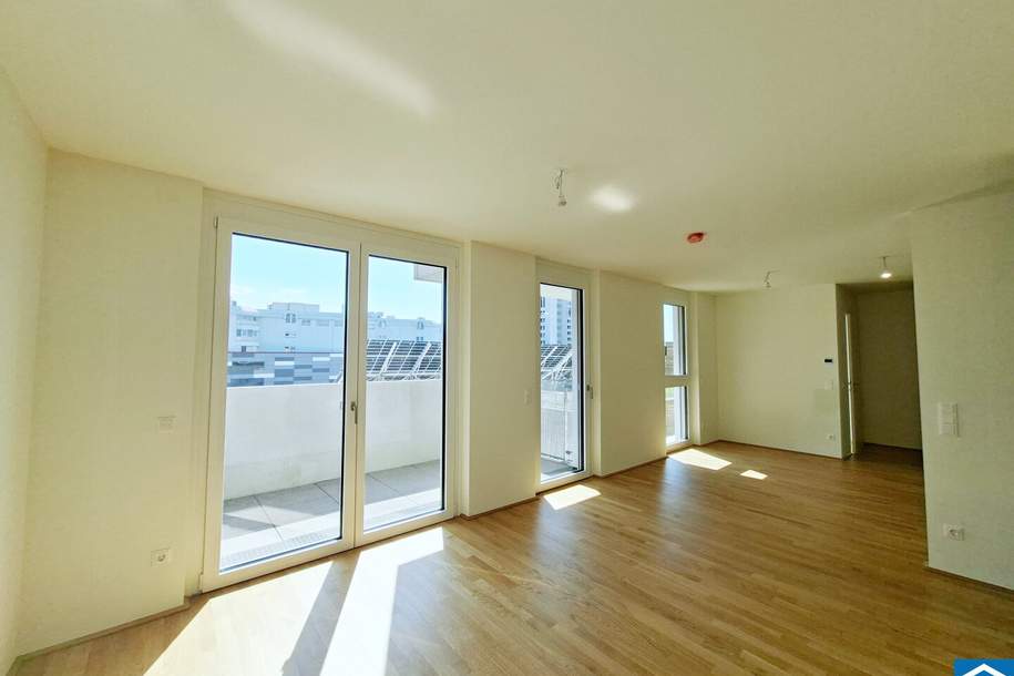 Durchdachte 1,5 Zimmerwohnung mit 12m² Balkonflächen in den PARK FLATS im 3. Bezirk, Wohnung-miete, 957,14,€, 1030 Wien 3., Landstraße