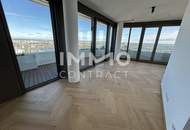 ERSTBEZUG: Modernes Apartment mit atemberaubenden Blick auf Alte Donau! Pool, Spa, Fitness vorhanden