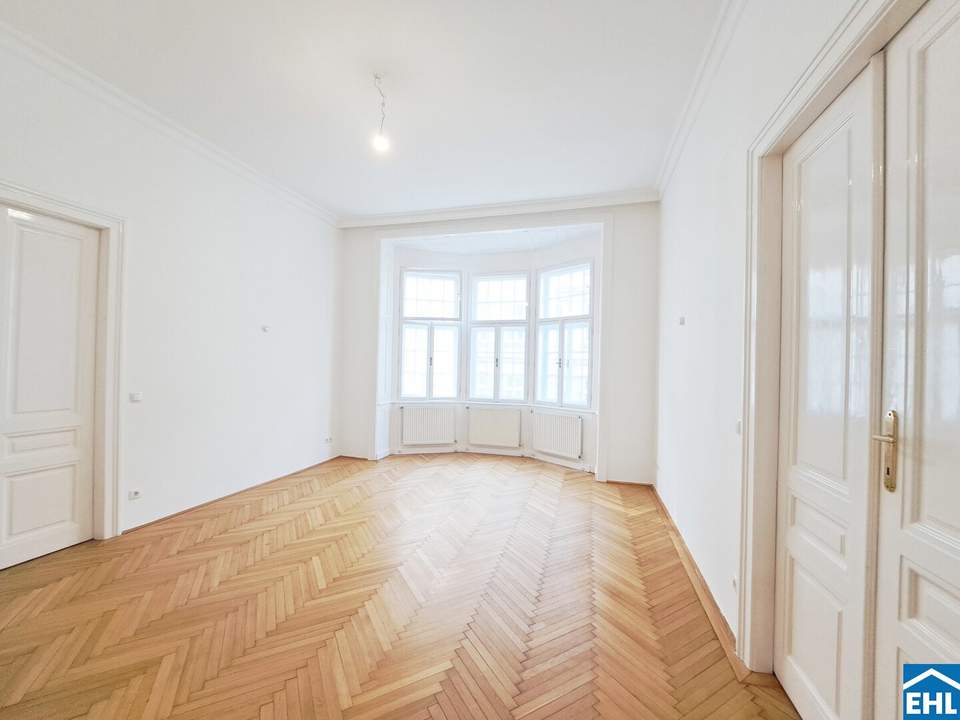 Wiener Altbau: 4-Zimmerwohnung mit optionalem Balkon in Bestlage