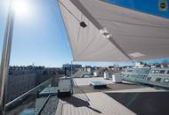 Provisionsfrei: Einzigartiges Luxus Smart-Home Penthouse mit direktem Liftzugang und 3 Terrassen nahe Rochusmarkt! Garage verfügbar!