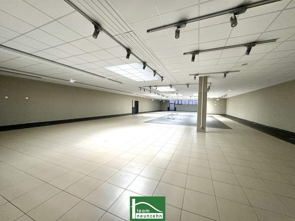 Vielseitige Erdgeschoss-Gewerbefläche mit über 800 m² - Nähe Praterstern