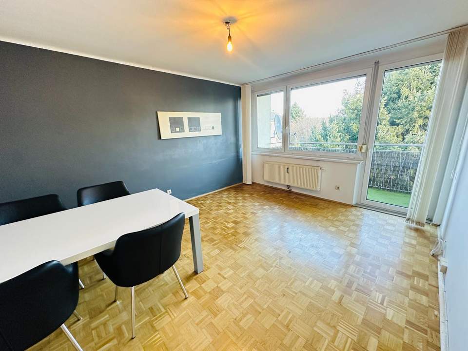 Sportliche 2-Zimmer-Wohnung mit Loggia in Graz-St. Peter und guter Raumaufteilung