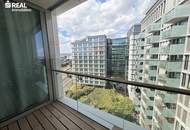 Befristet vermietet - 13ter Stock - Parkapartments beim BELVEDERE