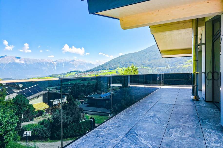 Ruhelage sogar in Schönberg! Penthouse der Extraklasse – Lift direkt in die Wohnung | 136 m² Panoramaterrasse | Haus-im-Haus-Konzept, Wohnung-kauf, 6020 Innsbruck-Stadt