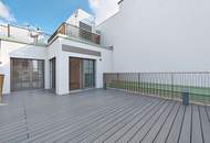 LUXUS-PENTHOUSE DIREKT AM NASCHMARKT! Grandiose Dachterrasse mit traumhaften Wienblick