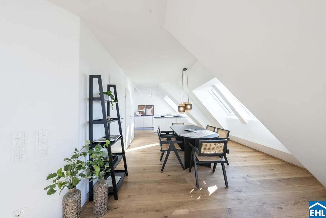 FERCHERGASSE 20 – Exklusive Dachgeschosswohnung mit großzügigen Freiflächen