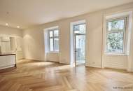 Altbauwohnung mit Balkonen - U1 Taubstummengasse