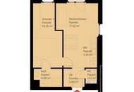 2-Zimmer-Neubauwohnung inkl. Komplettküche, Balkon und Kellerabteil / K3-51