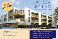 FÜR ANLEGER // Zuhause IM LEO | Schöne 3 Zimmer Gartenwohnung mit Terrasse | Tiefgarage im Gebäude | Hauptstraße | Frühjahr 2027 - Top 4