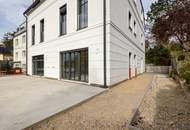KLASSISCHE ELEGANZ. MODERNER LUXUS. | Exklusive Doppelhaushälften | Holzmassiv | Raumhöhen bis ca. 3 m | 7 Zimmer | Luftwärmepumpe, Wohnraumlüftung & Klima | Dachterrassen-Option | PKW-Stellplatz