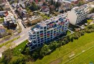 PROVISIONSFREI – Klimatisierte 5 Zimmer-Dachmaisonette inklusiver moderner Wohnküche, mit 4 Terrassen und Garagenplatz