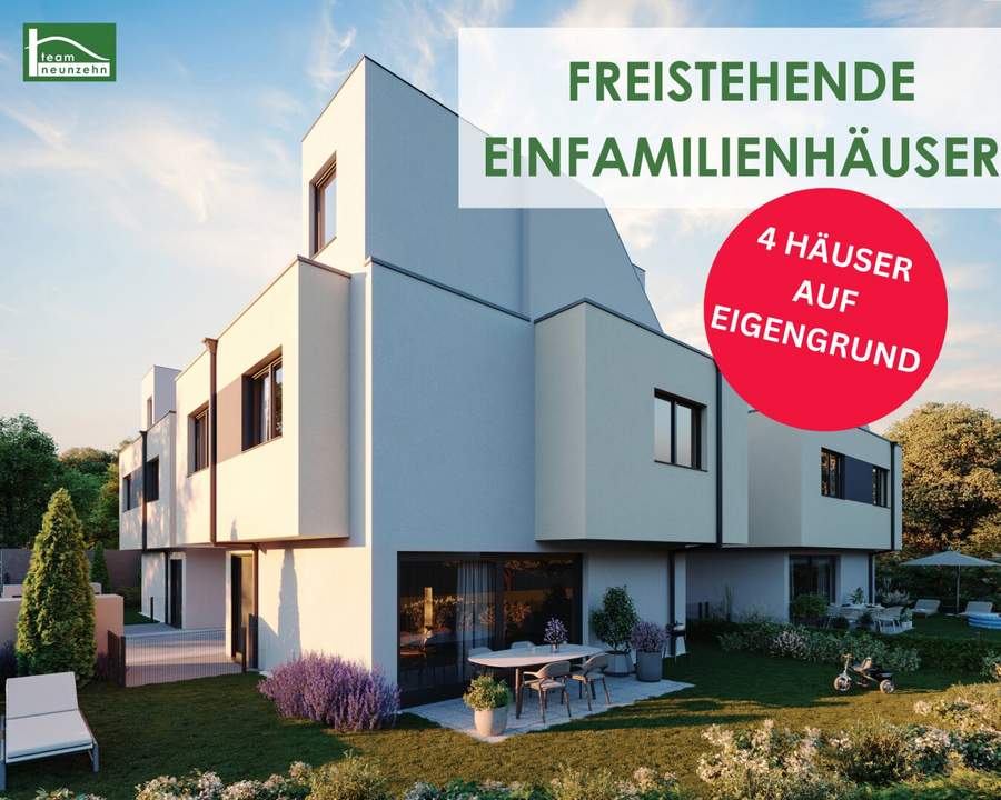 Familienfreundliche Einfamilienhäuser in ruhiger Wohngegend des 21. Bezirks - JETZT ANFRAGEN