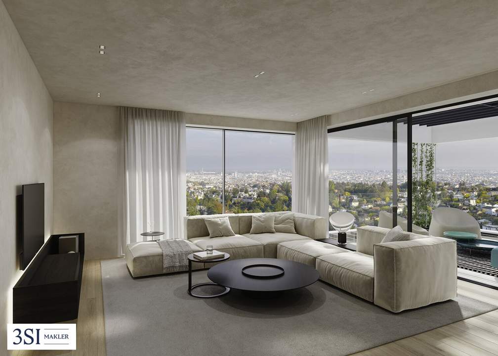 2-Zimmer-Wohnung mit großzügiger Terrasse und moderner Raumaufteilung