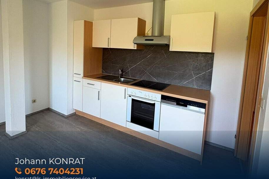 Helle 3-Zimmer-Wohnung mit Carport und Kellerabteil in Unterrohr, Wohnung-miete, 733,00,€, 8294 Hartberg-Fürstenfeld