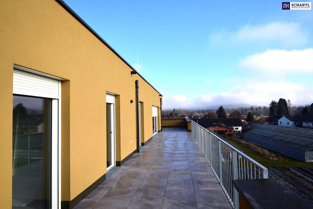 Leben wie im Paradies – 4-Zimmer-PENTHOUSE mit Rundumblick von der großzügigen Dachterrasse! Erstbezug 2024!