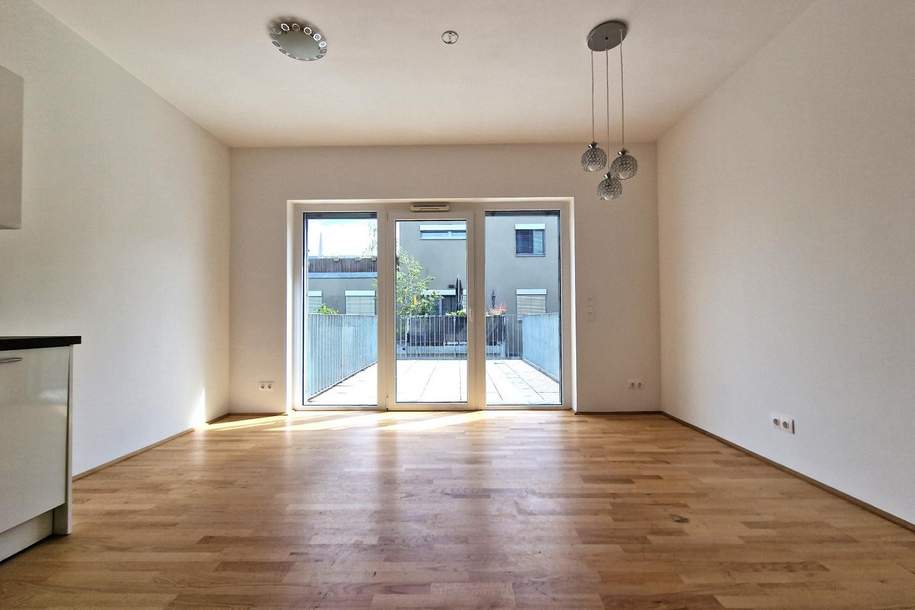 Moderne Terrassenwohnung in absoluter Grün- und Ruhelage, Wohnung-miete, 960,15,€, 1210 Wien 22., Donaustadt