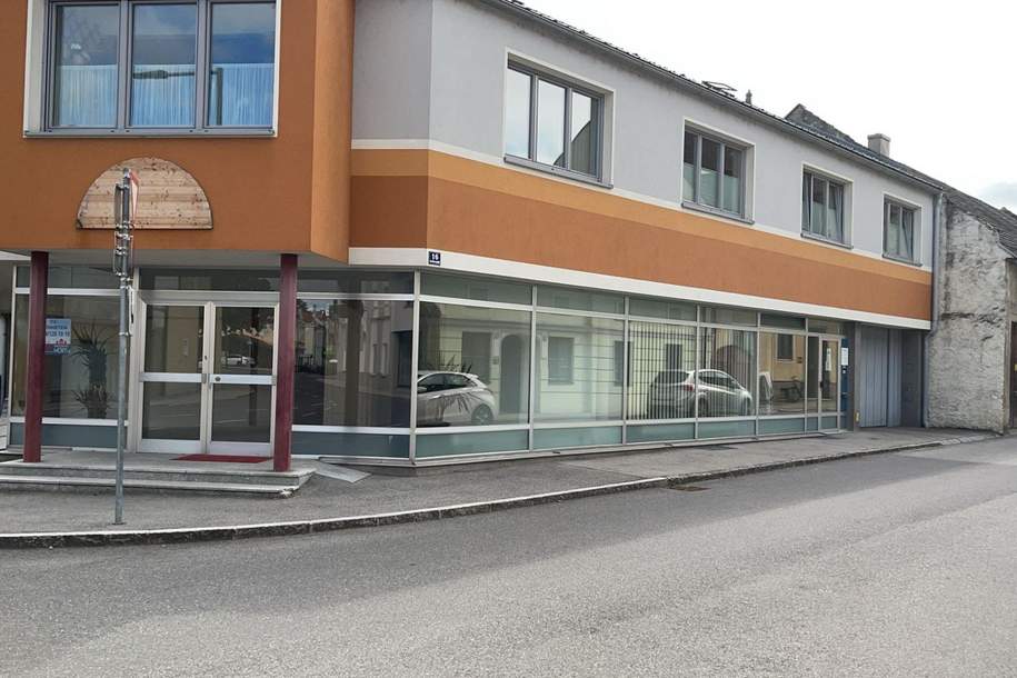Schönes, helles Innenstadt - Geschäftslokal, barrierefrei, auch als Büro, Praxis oder Ordination nutzbar, Gewerbeobjekt-miete, 1.200,00,€, 3150 Sankt Pölten(Land)