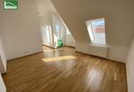 Nähe U1 Reumannplatz & Antonspark - Charmante 3-Zimmer-Dachgeschosswohnung mit Terrasse in ruhiger Hoflage