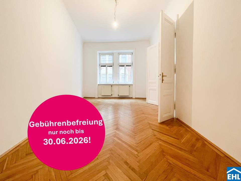 1180 Wien: 2,5 Zimmer-Altbauwohnung in Ruhelage