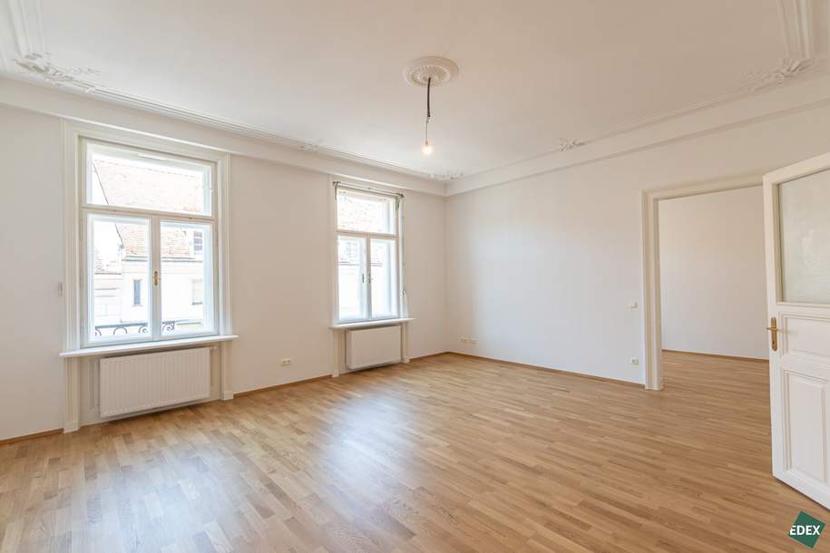Exklusive 4-Zimmer-Altbau-Wohnung unweit vom Stadtpark, Wohnung-miete, 3.999,00,€, 1010 Wien 1., Innere Stadt