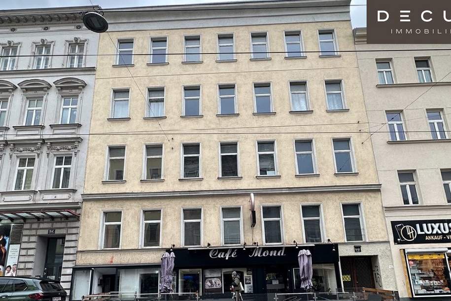 Attraktives Zinshaus in 1150 Wien - 83% Leerstand - Mittelzinshaus mit Baubewilligung, Gewerbeobjekt-kauf, 2.300.000,€, 1150 Wien 15., Rudolfsheim-Fünfhaus